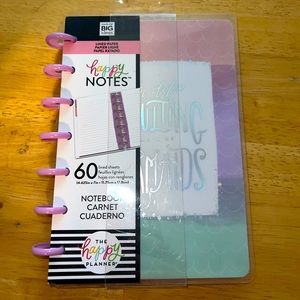 Happy Planner Mermaid-themed notebook